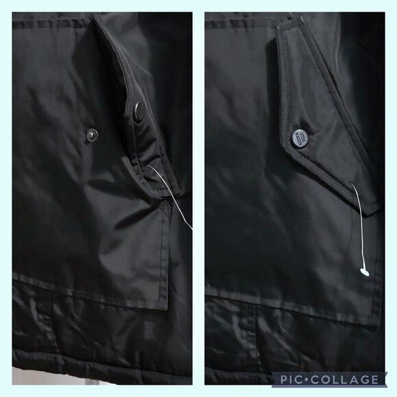 Steve Madden NWOT Black Puffer Jacket S - Picture 12 of 16